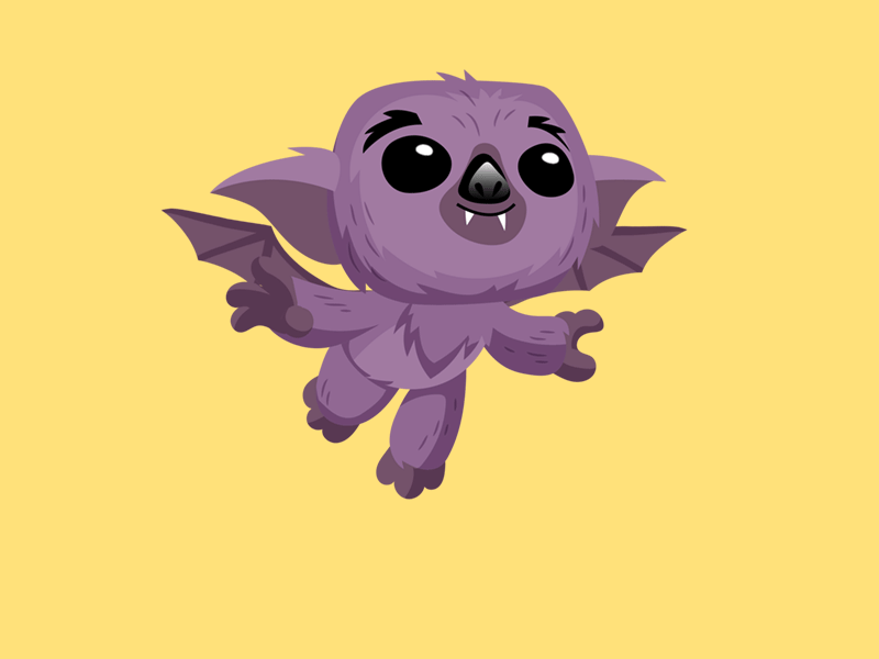 Wetmore Forest Sticker: Bugsy Wingnut 2d after effects animation character animation gif motion sticker vector