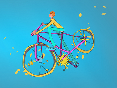 The Boy and the Sun art design illustrations