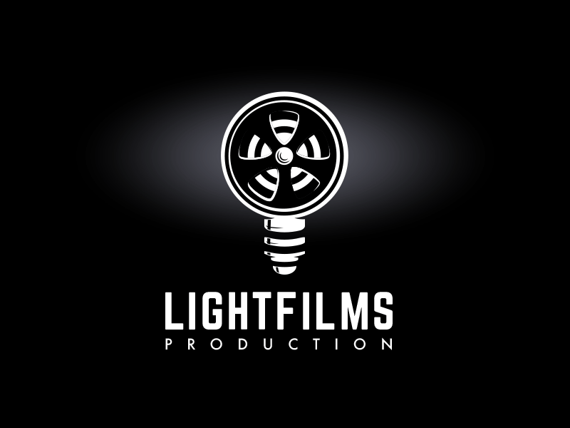 LightFILMS animation branding design film gif icon id illustration light logo movie production ux vector