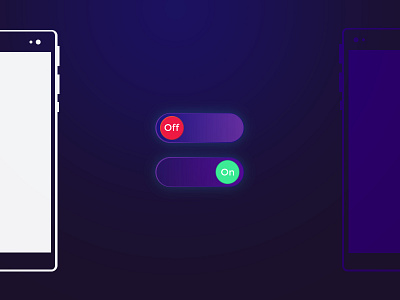 On Off Switch #dailyui15 adobe app design graphic design ui ux