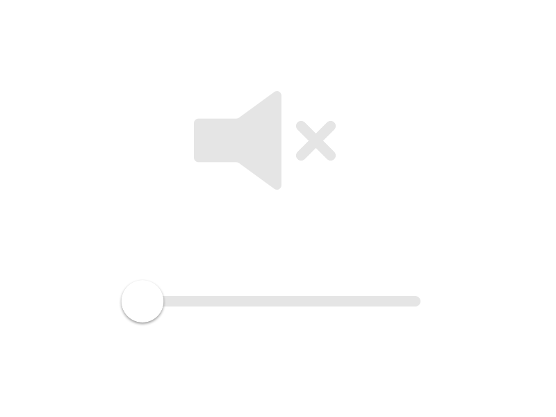 Volume Control Slider animation design principal principleapp ui ux