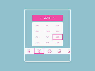 Daily UI #080 - Date Picker app calendar daily ui daily ui challenge date day design desktop form interface list mobile month schedule typography ui ux week year