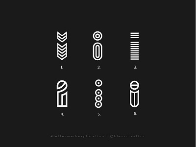 #lettermarkexploration - i - 09/26 bless creatics brand identity branding graphic design i logo icon illustration letter logo letter mark lettering lettermarkexploration logo logo design logo designer logo type logos logotype mark typography vector