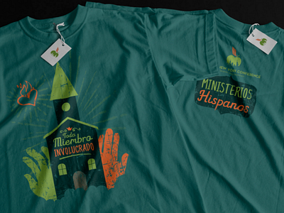 "Todo Miembro Involucrado" T-shirt Design apparel church clothing screenprint shirt