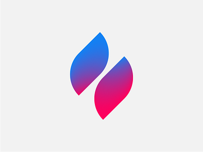 Flame Logo Concept blue concept cool fire flame hot logo minimal proposal red simple water