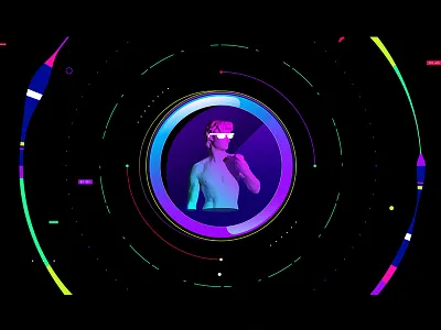 Deal with IT coin deal gradient motion statue