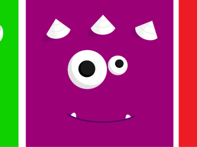 Monster triptych 2/3 amonsterchild illustration monsters the monster forest vector