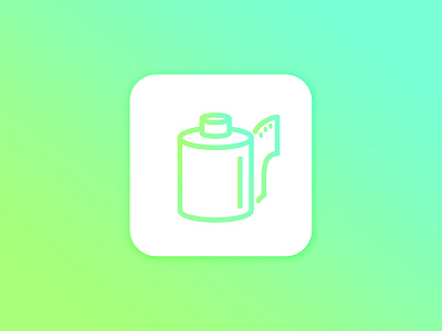 Daily UI Challenge #005 | App Icon app icon camera roll dailychallenge dailyui dailyui005 dailyuichallenge film photography shootfilmstaybroke ui ui challenge