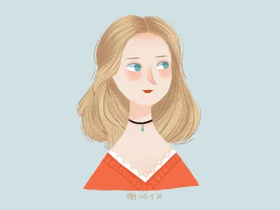 Head portrait illustrations