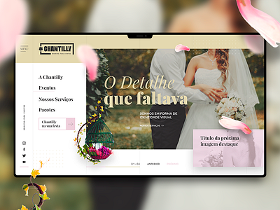 Branding website interface for weddings design interface married ui uidesign ux uxdesign web webdesign website weddings