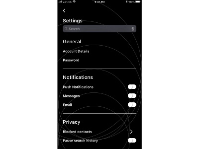 Settings UI design graphic illustration sketch typography ui ux vector