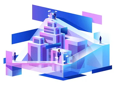 Illustrations for stasis - payment platform illustration stasis tolstovbrand vector