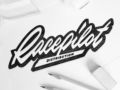 Racepilot brand calligraphy customlettering customtype font handlettering handtype handtypography lettering logo logotype script sketch sketching type typography