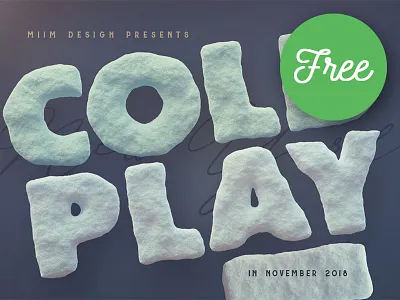 Snow Free 3D Lettering 3d 3d lettering christmas deeezy design font free free font free graphics free typography freebie freebies logo snow snow font typography winter xmas