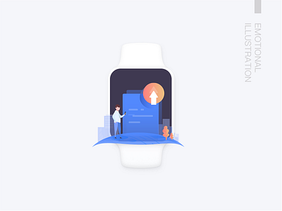 Emotional Illustration 2 5 animation detection icon illustration load people ui upload