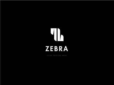 Zebra branding icon lettering logo monogram typography