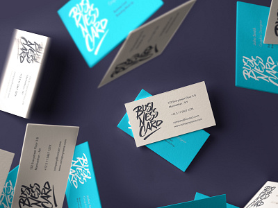 Free Falling Psd Business Card Mockup business card design business card mockup mockup psd