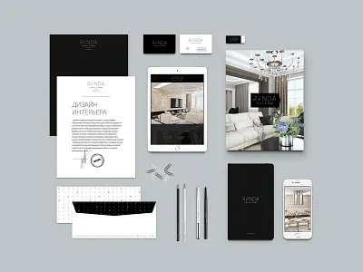 Randa Branding branding catalog design design agency logo logo design