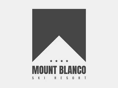 Mount Blanco - Ski Resort branding creative dailylogochallenge graphicgang logo logoart logodesigner logolove logonew logoroom logoshift logotype
