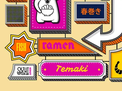 Sign work in progress :) art colorful design flat graphic design handmade illustration lettering type typo typography