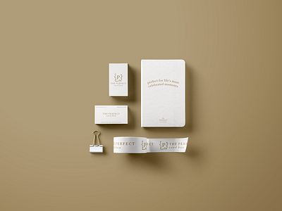 The Perfect Card Box Stationary Set brand design brand identity branding identity lagom creative logo logo design minimal branding wedding brand wedding branding wedding industry