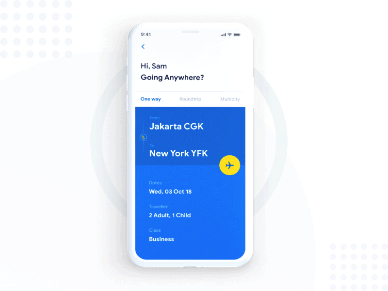 Flight Exploration animation app design dribbble flight flinto icon illustration ios list flight motion principles pull to refresh search flight search form tiketcom travel ui userinterface uxdesigner