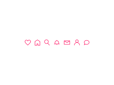 Icon Set — 055 #dailyui 055 challenge dailyui design icon set icons ui