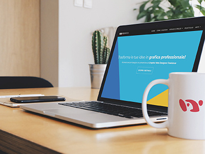 Website Html5 - VdvGrafica Roma logo responsive design ui design web design