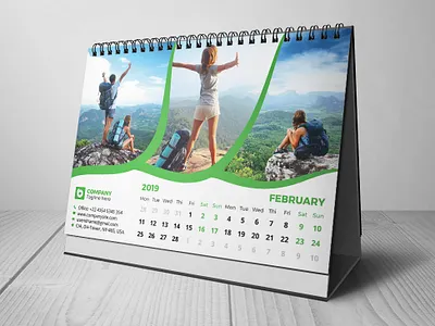 Desk Calendar 2019 2019 calendar bab calendar calendar 2019 calendar cover calender cyan date day desk desk calendar green horizontal calendar monday new calendar new year office sunday table calendar two month