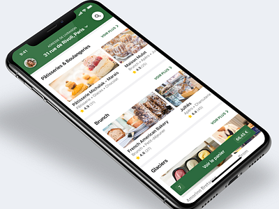 epicery® Main Screen iOS Redesign clean interface clean ui design food delivery application ios ios12 mobile app design modern ui typography ui user interface