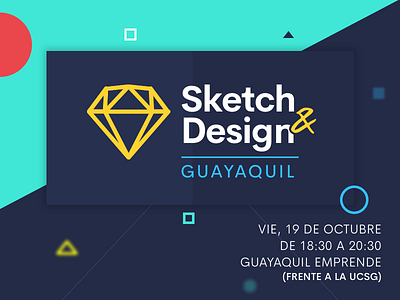 Sketch&Design // Guayaquil event guayaquil meetup sketch ui