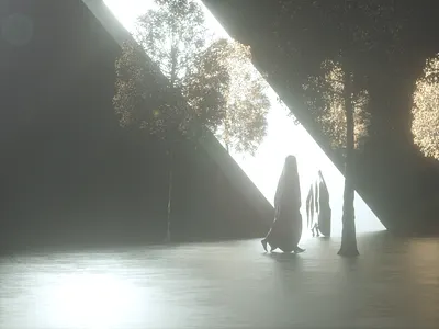 Farewell 3d art c4d daz glossy octane