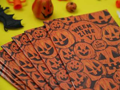 WEENZINE V art book book drawing halloween illustration illustration art pen and ink spooky spoopy weenzine zine