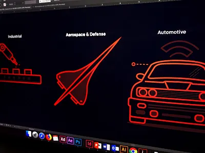 Xilinx Icon Designs brand branding color design icon illustration print ui ux vector website