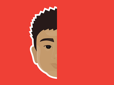 Son face illustration portrait