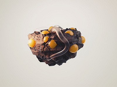 Abstract Rock 3d abstract abstract art b3d blender blender3d c4d cgi illustration render rock
