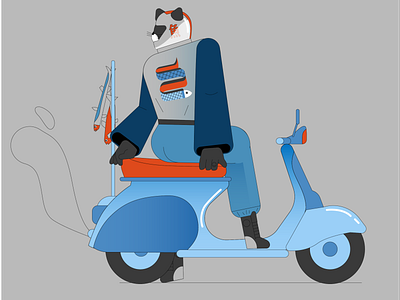 HIP CAT1 cat design graphic