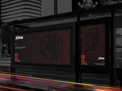 sihe branding big date brand bus station character conine design icon logo poster
