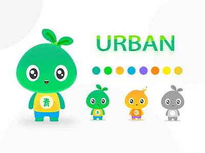 Collocation-"qing" icon illustrator logo ui