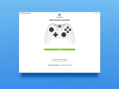Xbox Accessories clean simple ui userinterface ux uxdesign windows xbox