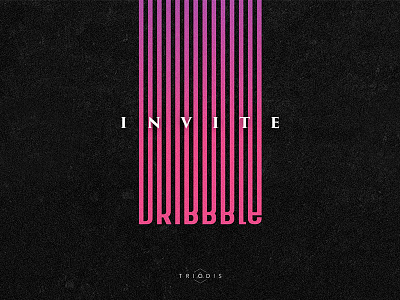 3 Invites game high style lettering logo logotype music typography wiktor ares