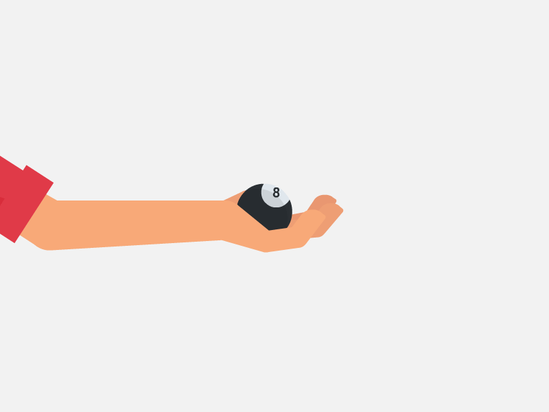 Hand rig animate animated animation design flash flat framesequence gif illustration loop minimalist minimalistic motion