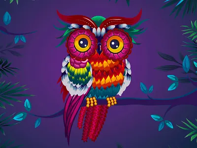 Vector owl