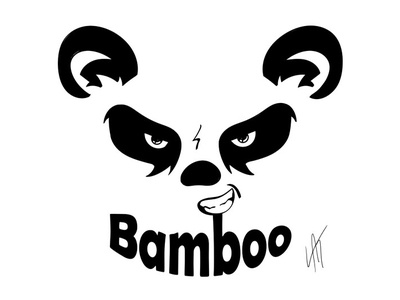 Daily Logo Challenge Day 3 - Panda Logo branding dailylogochallenge design drawing illustration logo vector