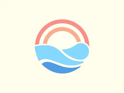 Sunrise spa branding branding illustration logo massage sketch spa vector