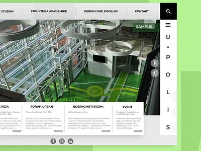 Polis University Web Design adobe xd app app design architecture design architecture web graphics polis ui design ux design web web design