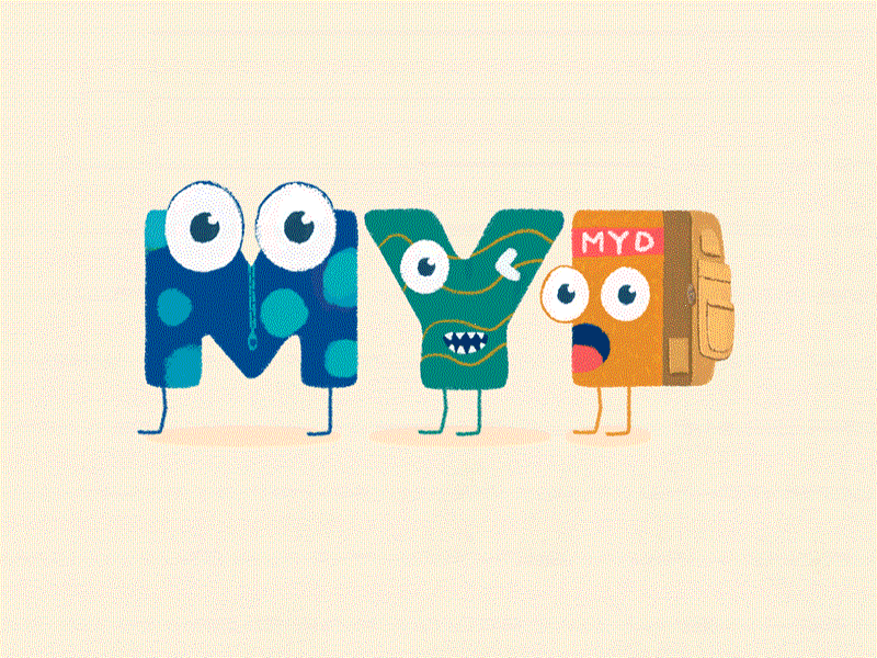 Go To School design illustration