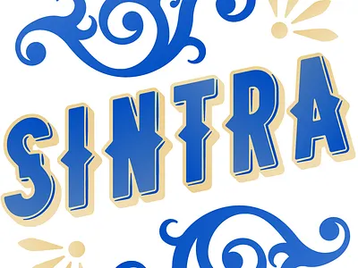 Travel lettering – Sintra, Portugal design illustration lettering typography