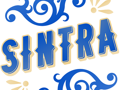 Travel lettering – Sintra, Portugal design illustration lettering typography