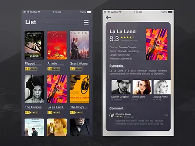 film app ui